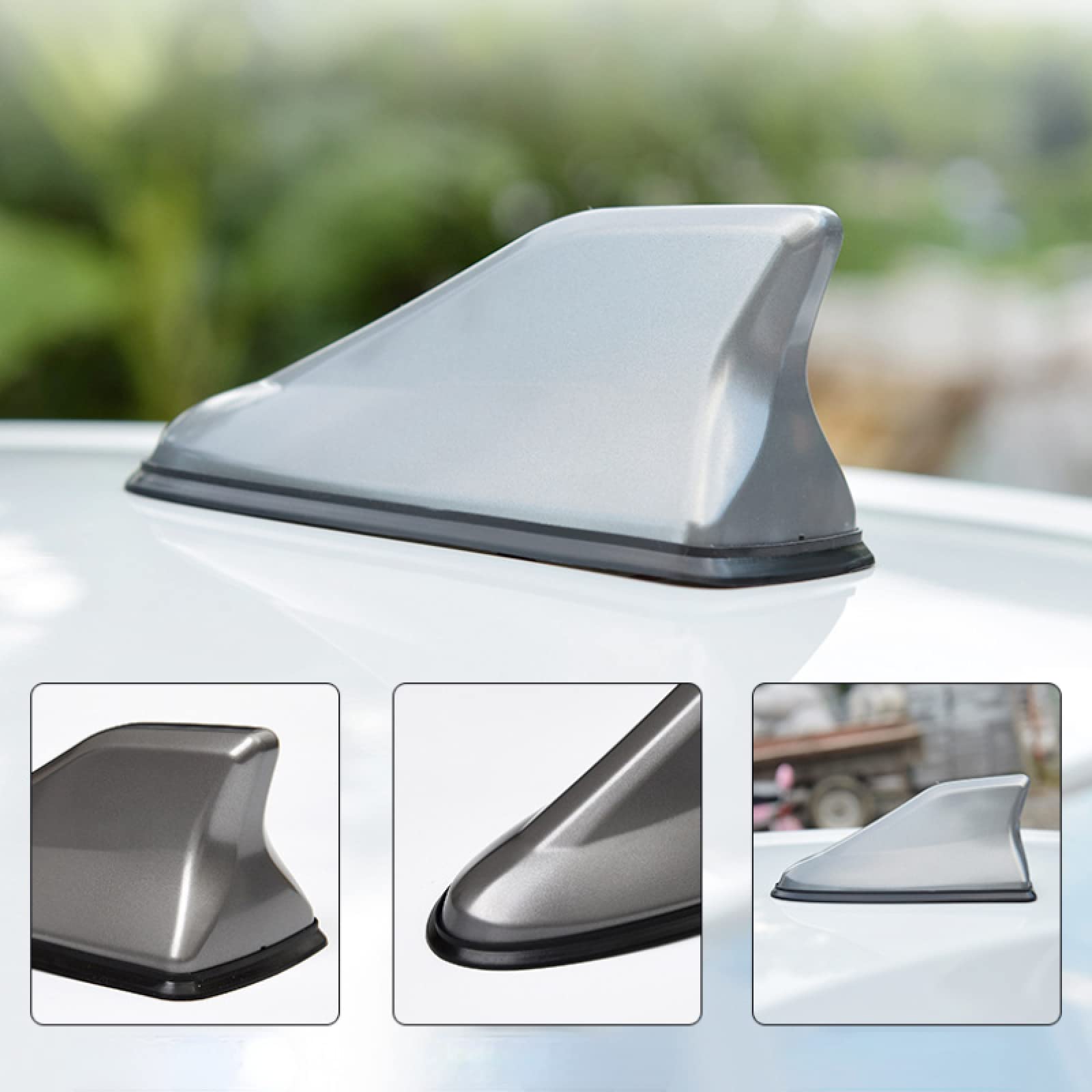 Antena de Aleta de tiburón Impermeable Universal Fuerte señal de Radio FM Am, para Toyota Passo
