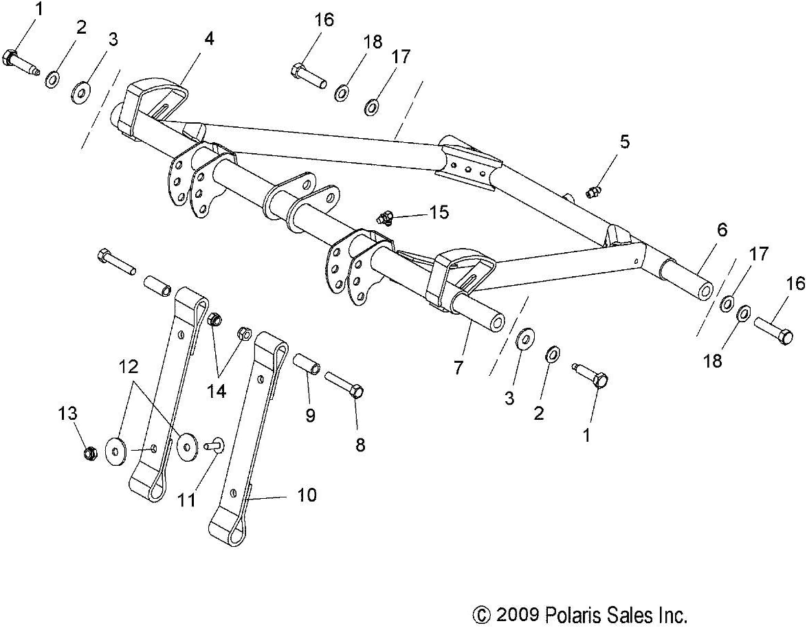 Polaris Snowmobile Limiter Strap, Genuine OEM Part 5812282, Qty 1 Automotive