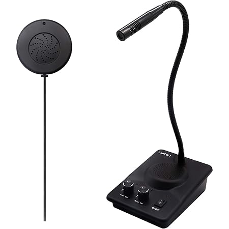 Amazon.com: CallToU Window Speaker Intercom System,Dual Way Anti ...