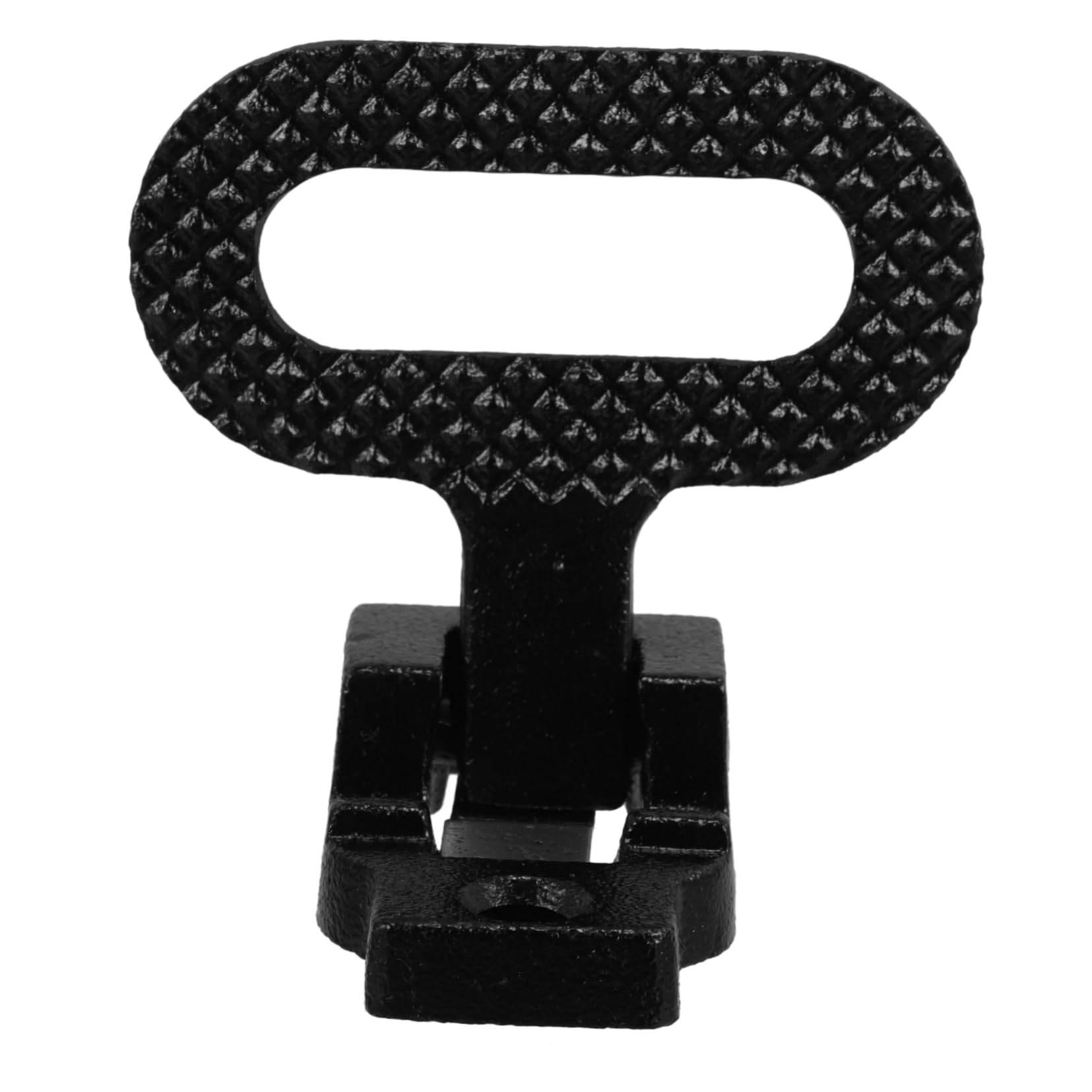 SHINEOFI Pedana Pieghevole Antiscivolo in Acciaio per Truck Nero | Accessori Inclusi per Installazione Semplice, Finitura in Stile Acciaio, Design Pieghevole per Uso su Camion