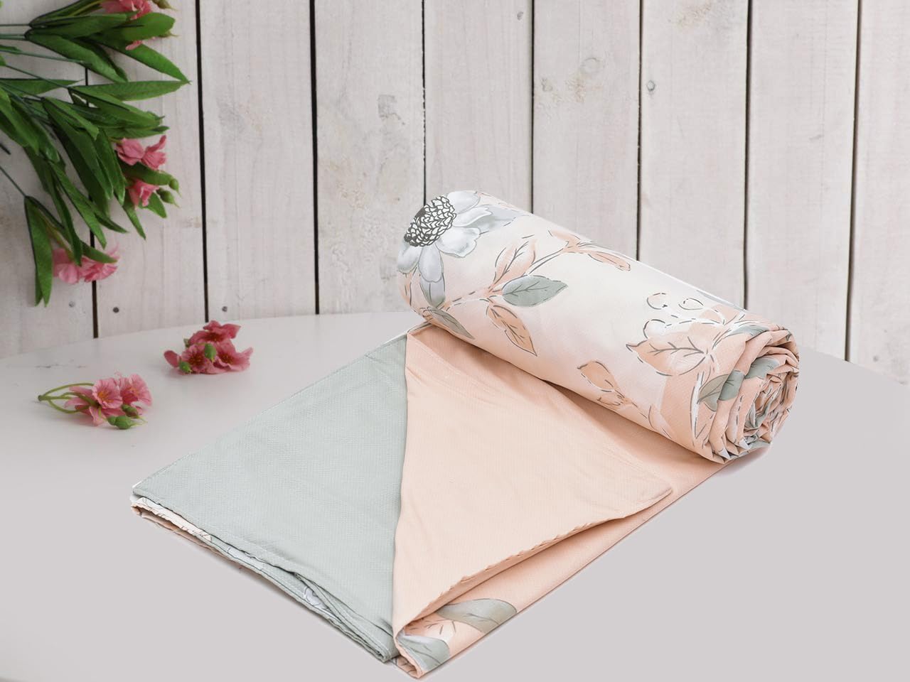 RRC Super Soft Microfiber Cotton Single Duvet Cover/Comforter Cover/Rajai Cover/Blanket Cover/Quilt Cover Single Size 60X90(Inches) with Zipper with Four Corner Ties-picture-17