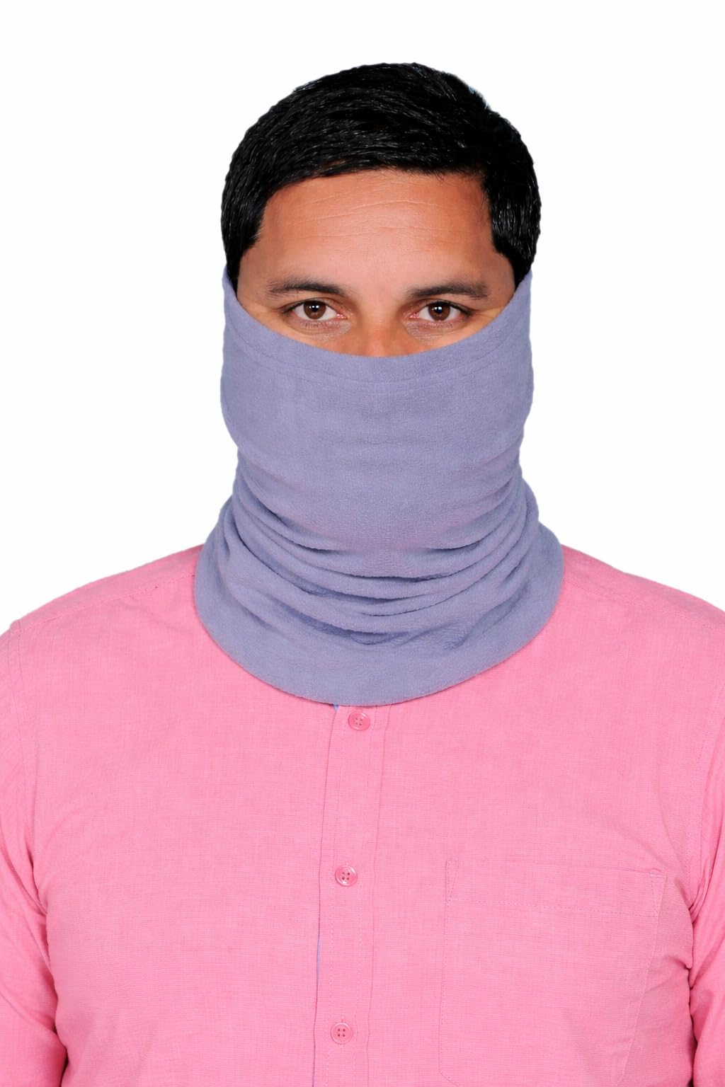 Sixsigma Sports Unisex Grey Thermal Neck Warmer Tube Snood Face Mask Ski Wear Winter Fleece - Quick Dry Waterproof Mask Face For Skiing, Sports, Outdoor, Cycling, And Ski Snoods For Women & Men (Grey)