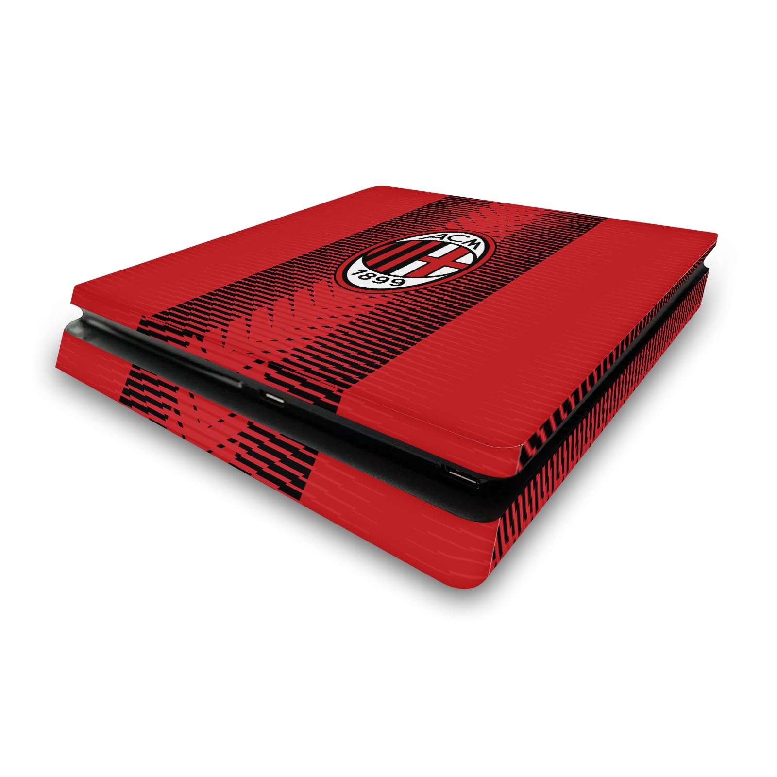 Head Case Designs Licenza Ufficiale AC Milan Home Kit Per Stemma 2023/24 Vinile Sticker Gaming Pelle Adesivo Compatibile Con Sony Playstation 4 PS4 Slim Console - Foto 11