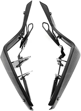 Aerodynamic Winglets For MT-09 For MT09 SP 2021-2023 2022 For MT 09 Motorcycle Sport Downforce Naked Side Spoilers Aerodynamic Wing Deflectors Motorcycle WingletCarbon Look-Clear