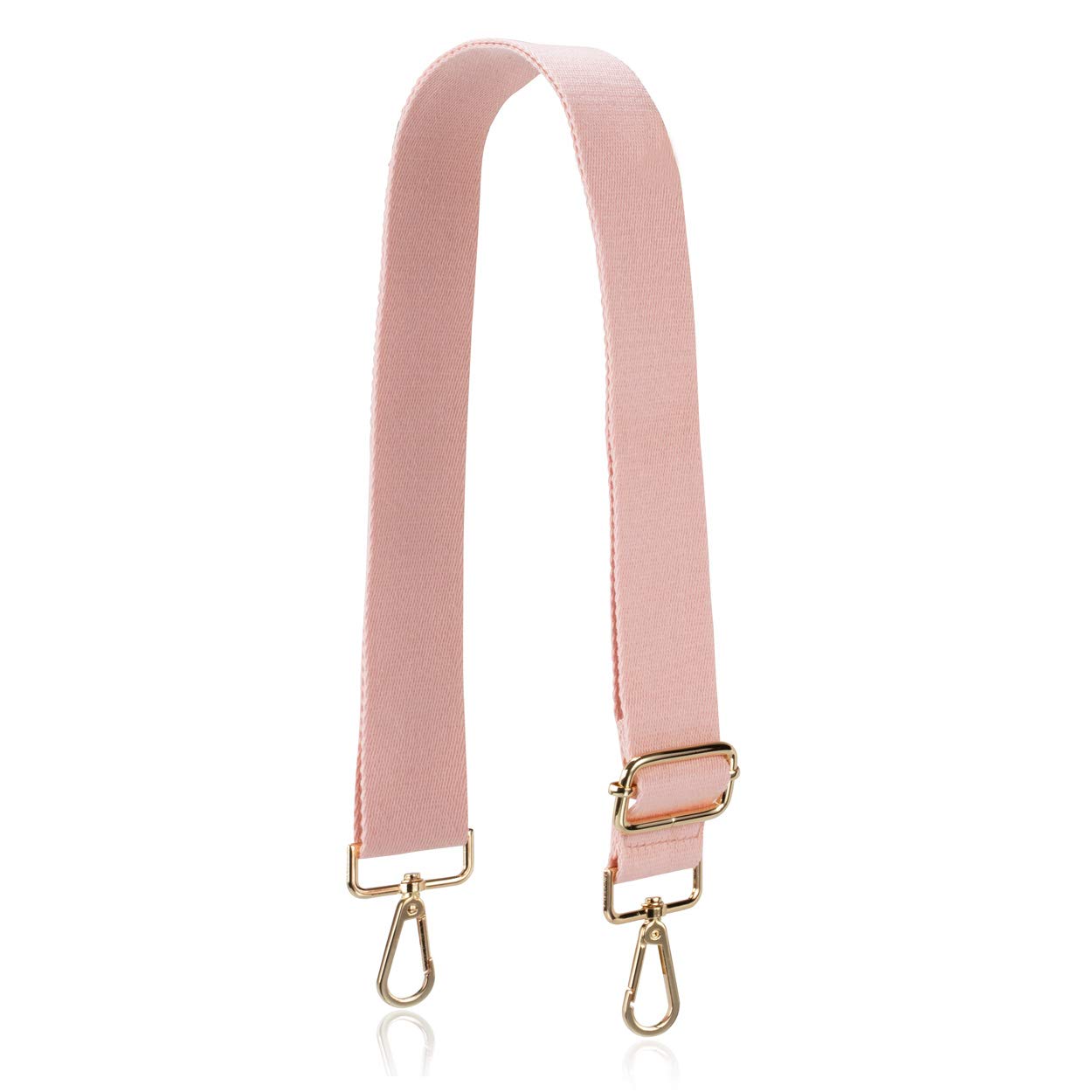 Allzedream Crossbody Bag Strap Soft Adjustable Replacement Purse Straps, Light Pink, M, Stylish