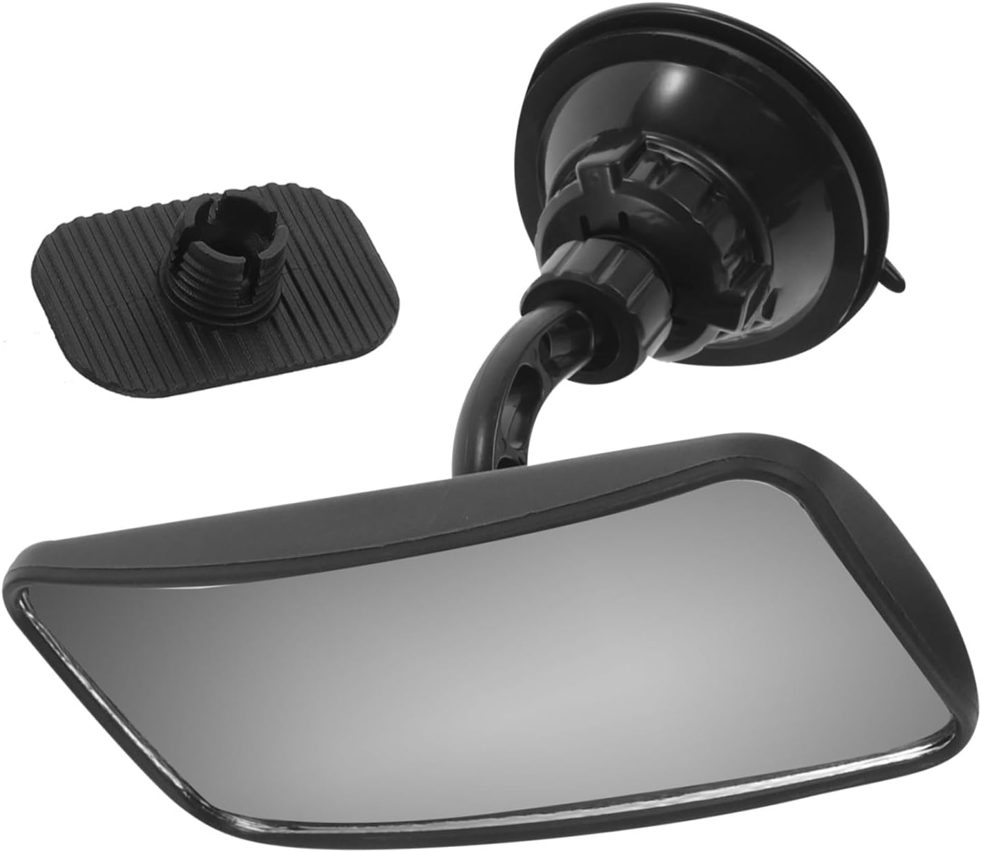 Unomor Rear View Mirror Car Suction Cup for Auto Accessories Rotatable Vehicle Interior Rearview Mirror