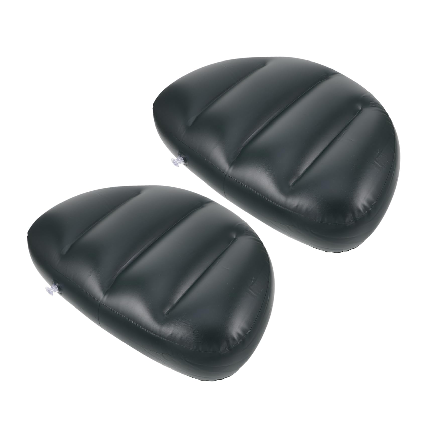 Gogogmee 2pcs PVC Fishing Seat Pad for Boat Green Fishing Chair Cushions Comfortable and Durable Boat Seat Bolster for Fishing Trips