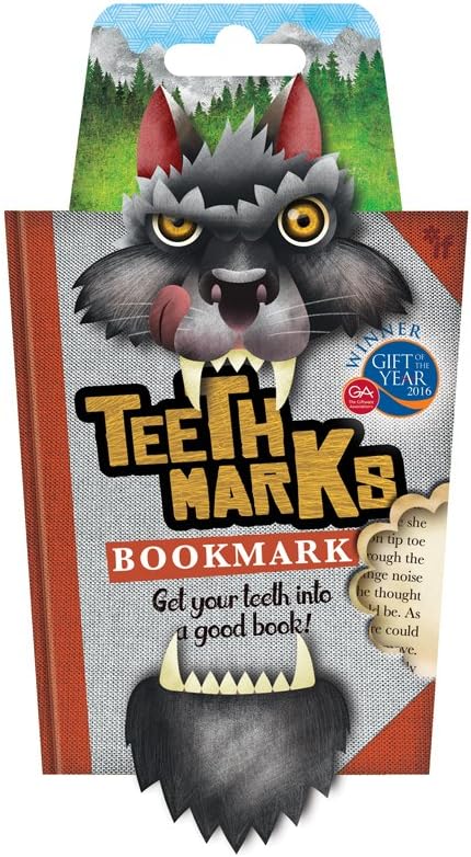 Teeth-Marks Bookmarks-Wolf