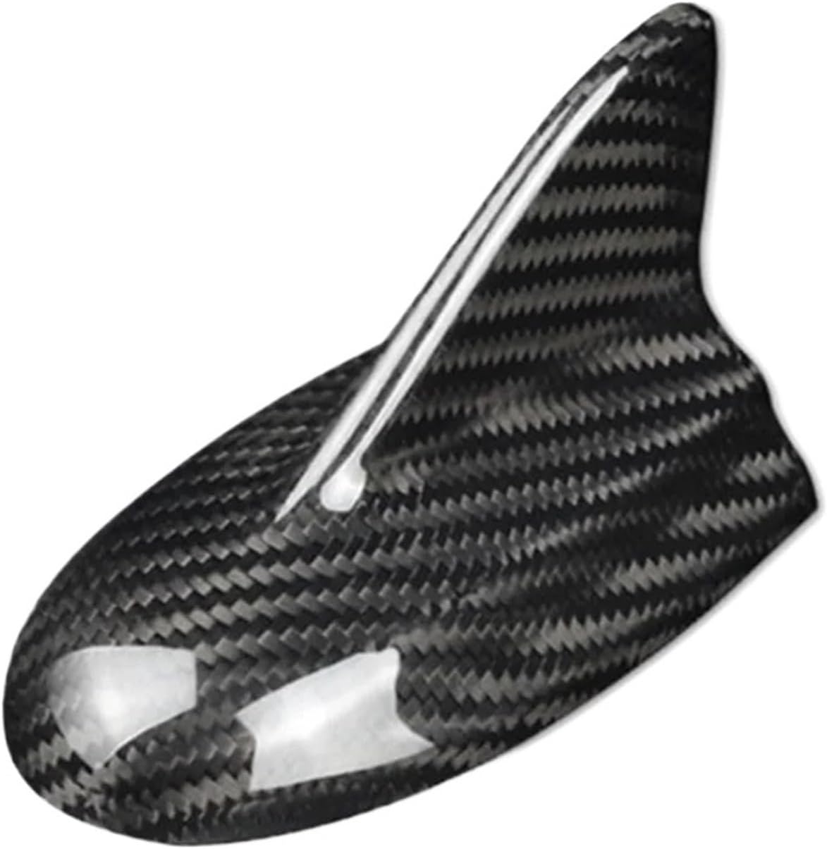 Carbon Fiber Exterior Antenna Cover Compatible for Dodge Challenger SRT Shark Fin Design Auto Accessories