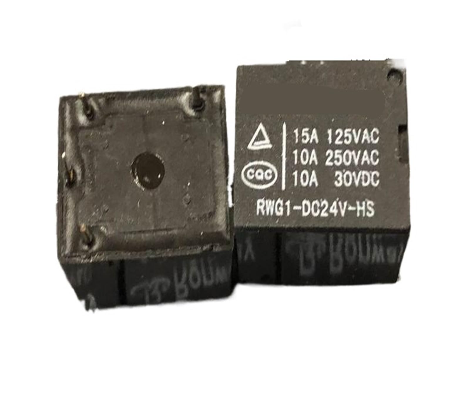 Relais 4 broches RWG1-DC24V-HS T73-1A-24V-10A pour circuit imprimé