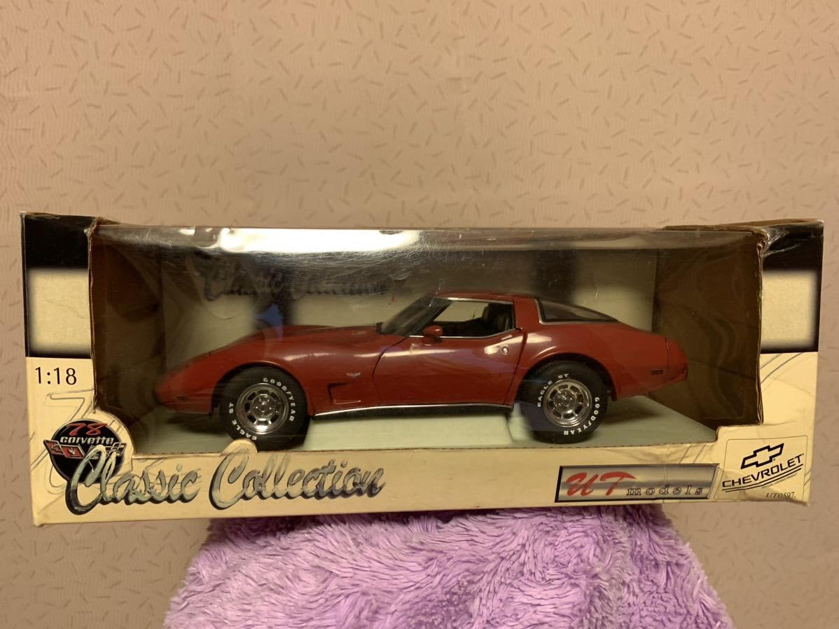 UTモデルズ 78シボレー UT 1/18 1978 シボレー コルベット