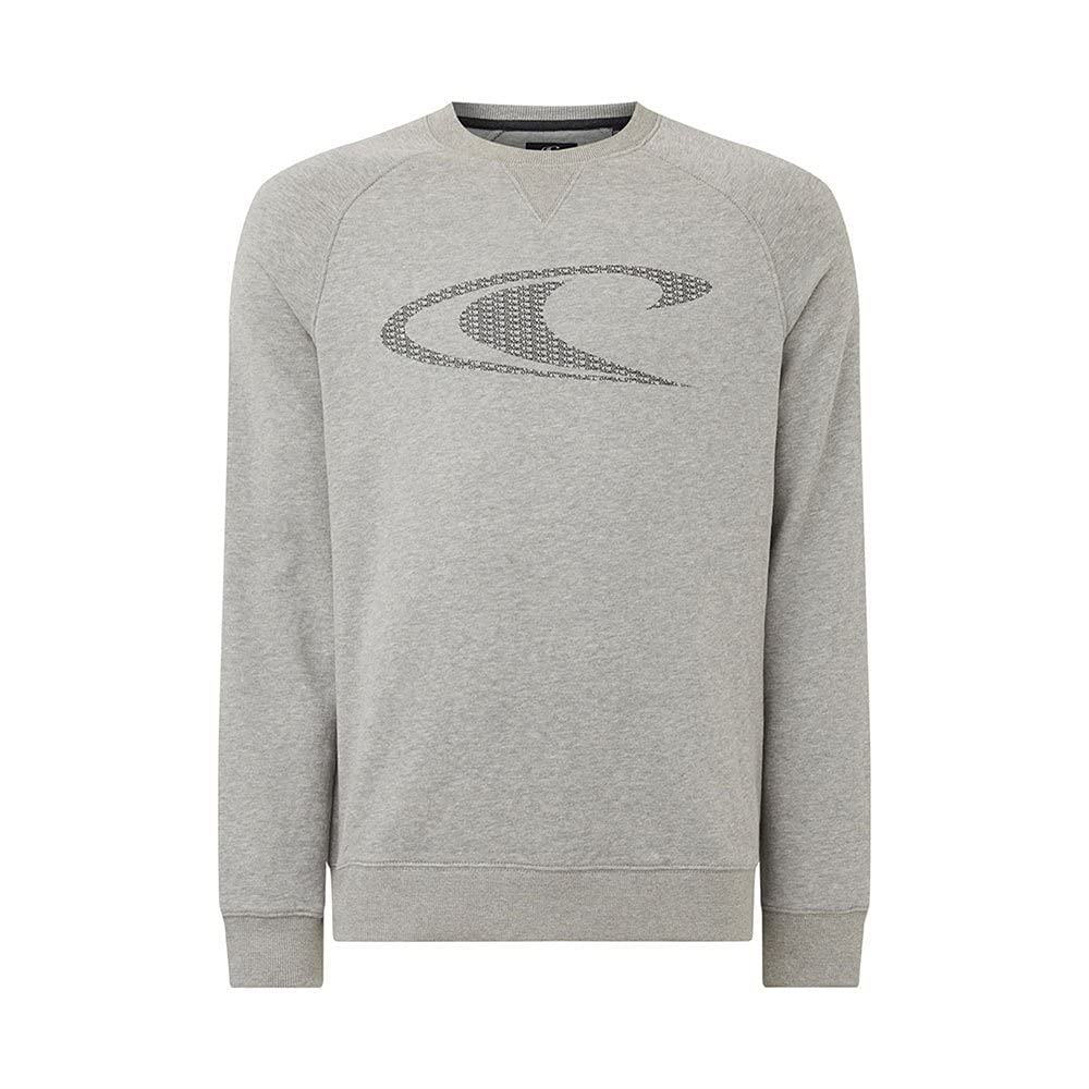 O'Neill Clr Grindle Crew Sweatshirts - Silver Melee, Small