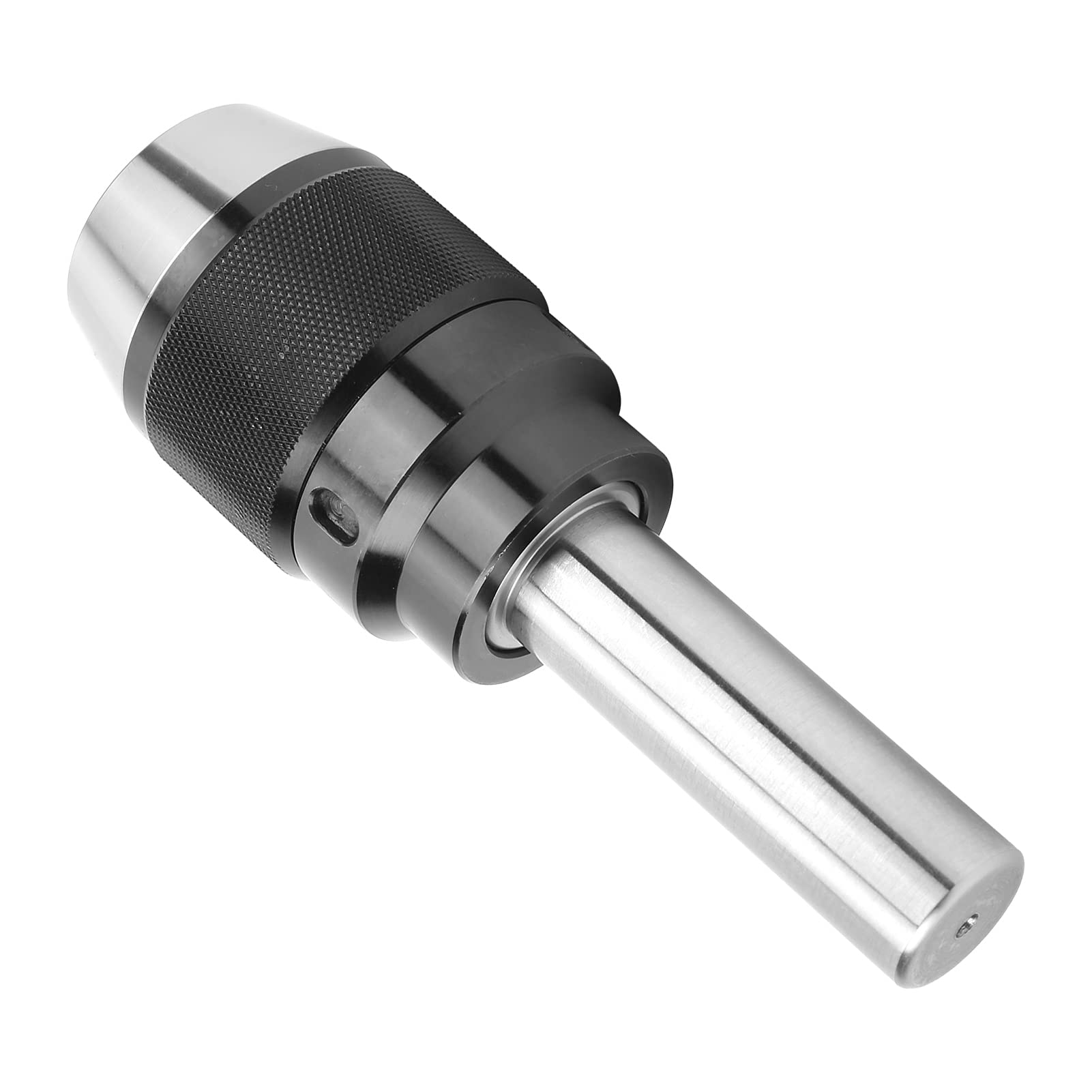 Bohrer Chuck Schnellspannbohrfutter, Schlüsselloser Bohrfutter Adapter, geradlinige Schaftmühlenmaschine Collet mit APU16 C25 Spannfutter für Fräsmaschinen, Hochpräzise Aus 40CR Material
