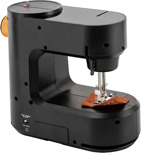 Miniatura 3 de Máquinas de coser pequeñas, máquina de coser portátil para principiantes con 16 puntadas integradas y costura inversa, máquina de reparación