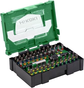 Hitachi 400.300.24 Stackable Accessory Bit Set (60-Piece)