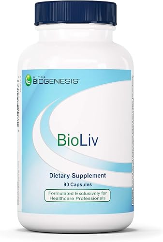 Nutra BioGenesis - BioLiv - Colina, betaína HCl y raíz de diente de león para ayudar a apoyar el flujo biliar, la salud del hígado y la función de disponible en Yaxa Colombia