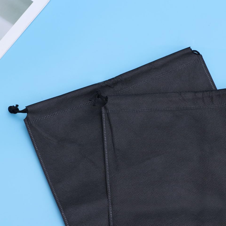8 Pack Non Woven Drawstring Shoe Bags for Travel Storage