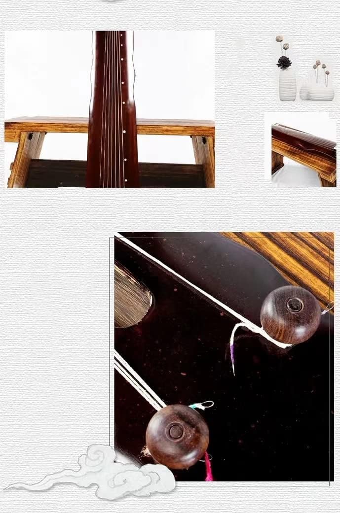 LANDTOM Einsteiger Paulownia-Holz Fuxi-Stil Guqin für Anfänger (braun)