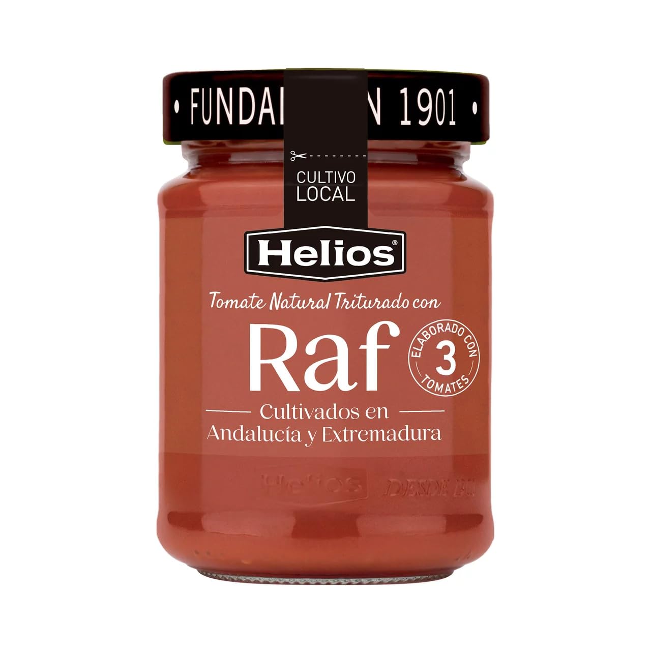 HELIOS Natürliche passierte Tomaten mit Raf 300 g. 3er Pack