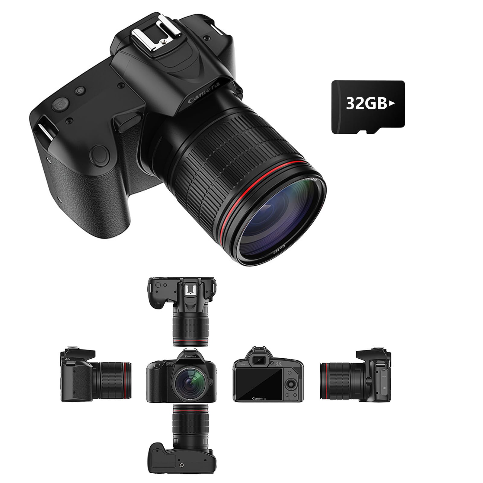 デジタルカメラ 15台まとめ売り Amazon | GOATRIP カメラ デジタルカメラ デジカメ 安い 4K 6400