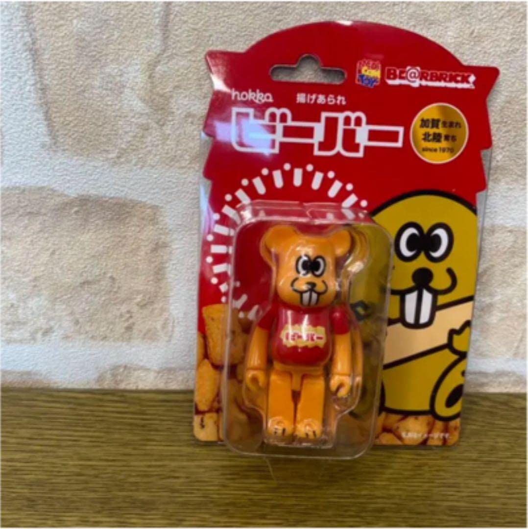 Amazon | ベア ブリック 北陸製菓 ビーバー フィギュア 限定品