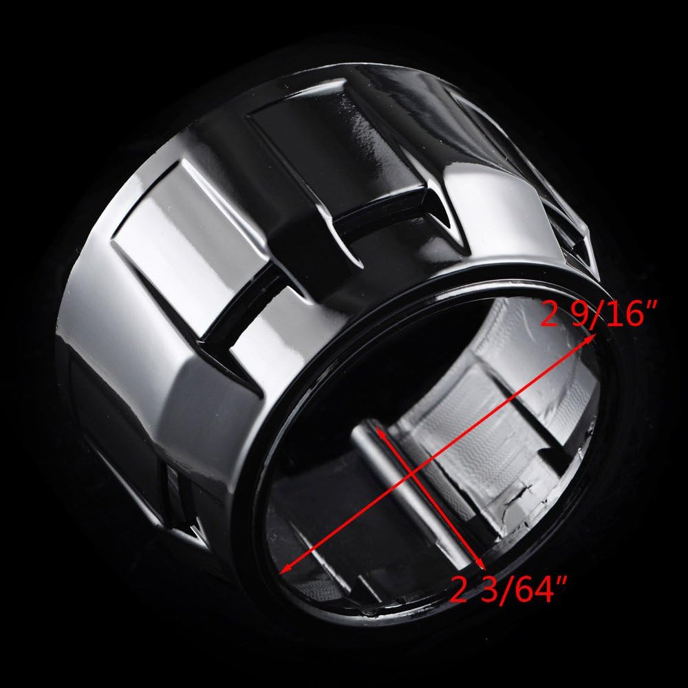 Astra Depot 2.5" Mini Bi-Xenon HID Projector Lens Front Car lights lamp H1/H4/H7/H11/9005/9006/9007/H13
