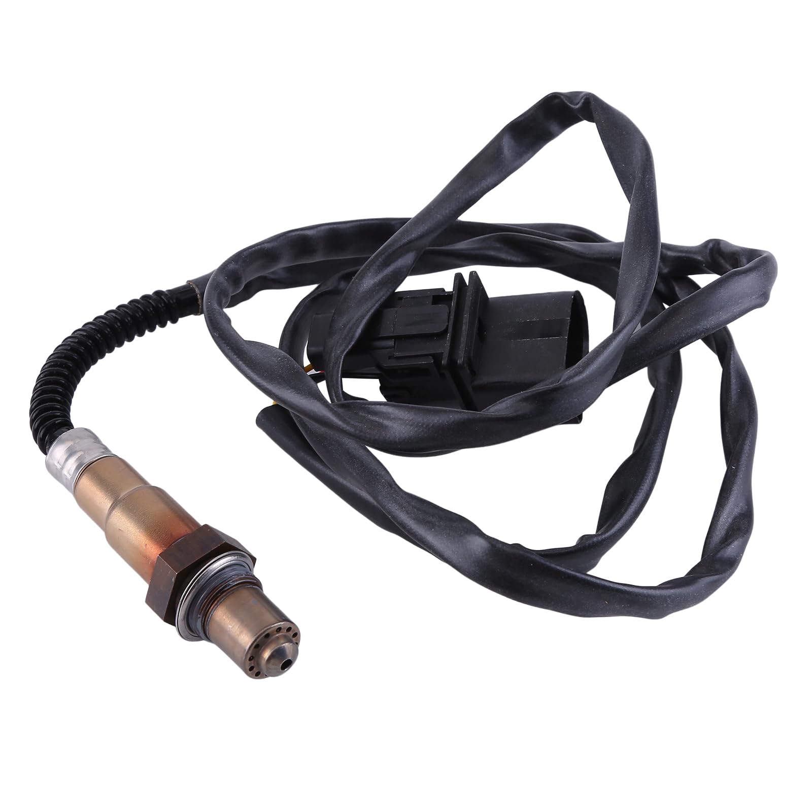 Capteur d'oxygène O2 1500 mm Compatible avec Golf 4 Bora 1J 1,4 16 V 1,6 2,0 Remplace 06A906262AF Sonde lambda avant catalyseur