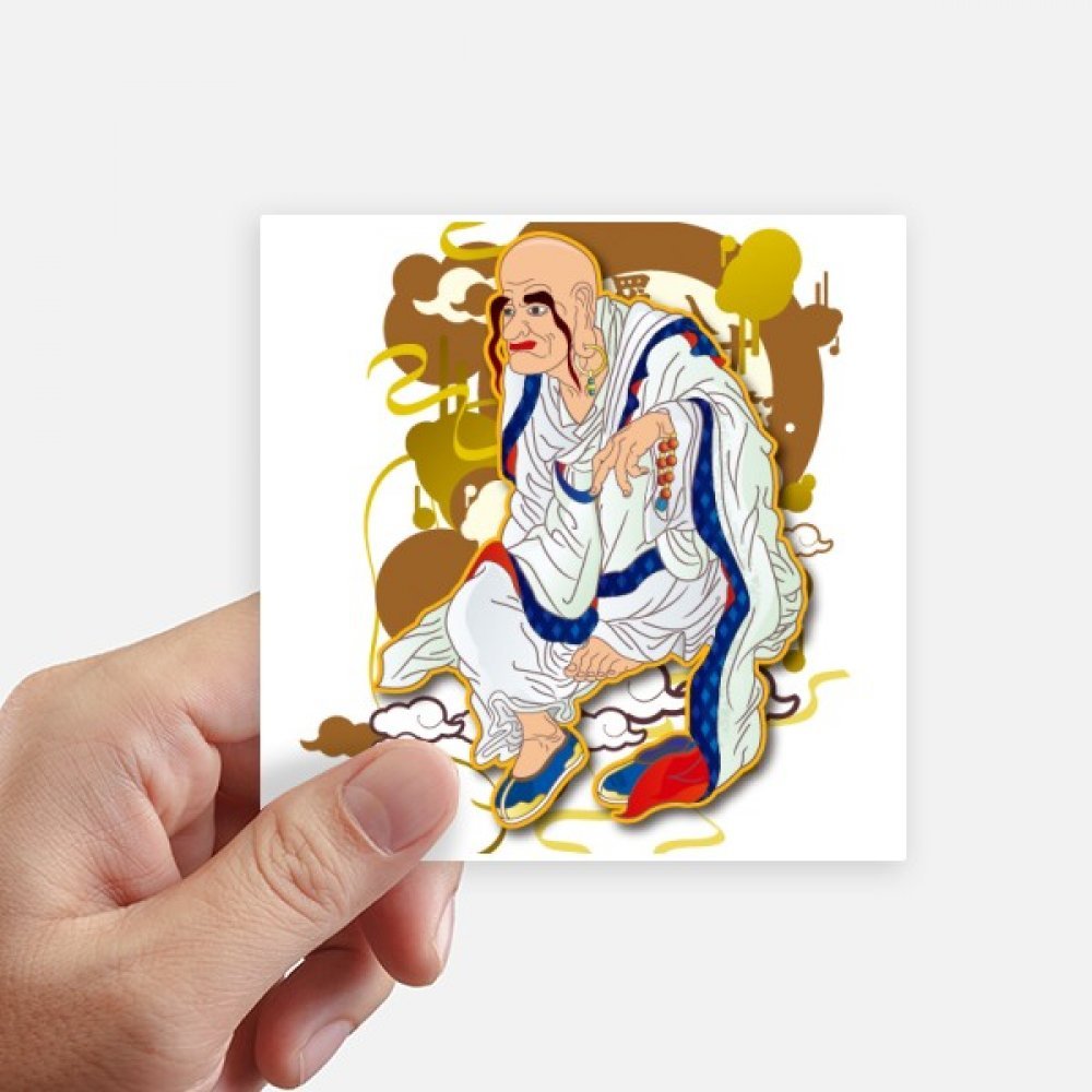 Autocollant bouddhisme pour ordinateur portable et moto stickers zen