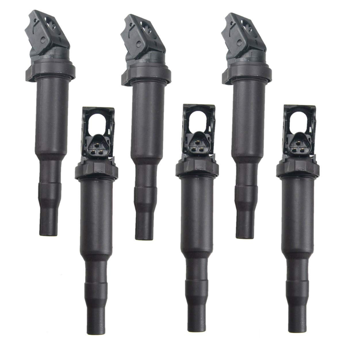 Set of 6 Ignition Coils Pack for BMW E46 E53 E60 E70 E85 E90 E92 F02