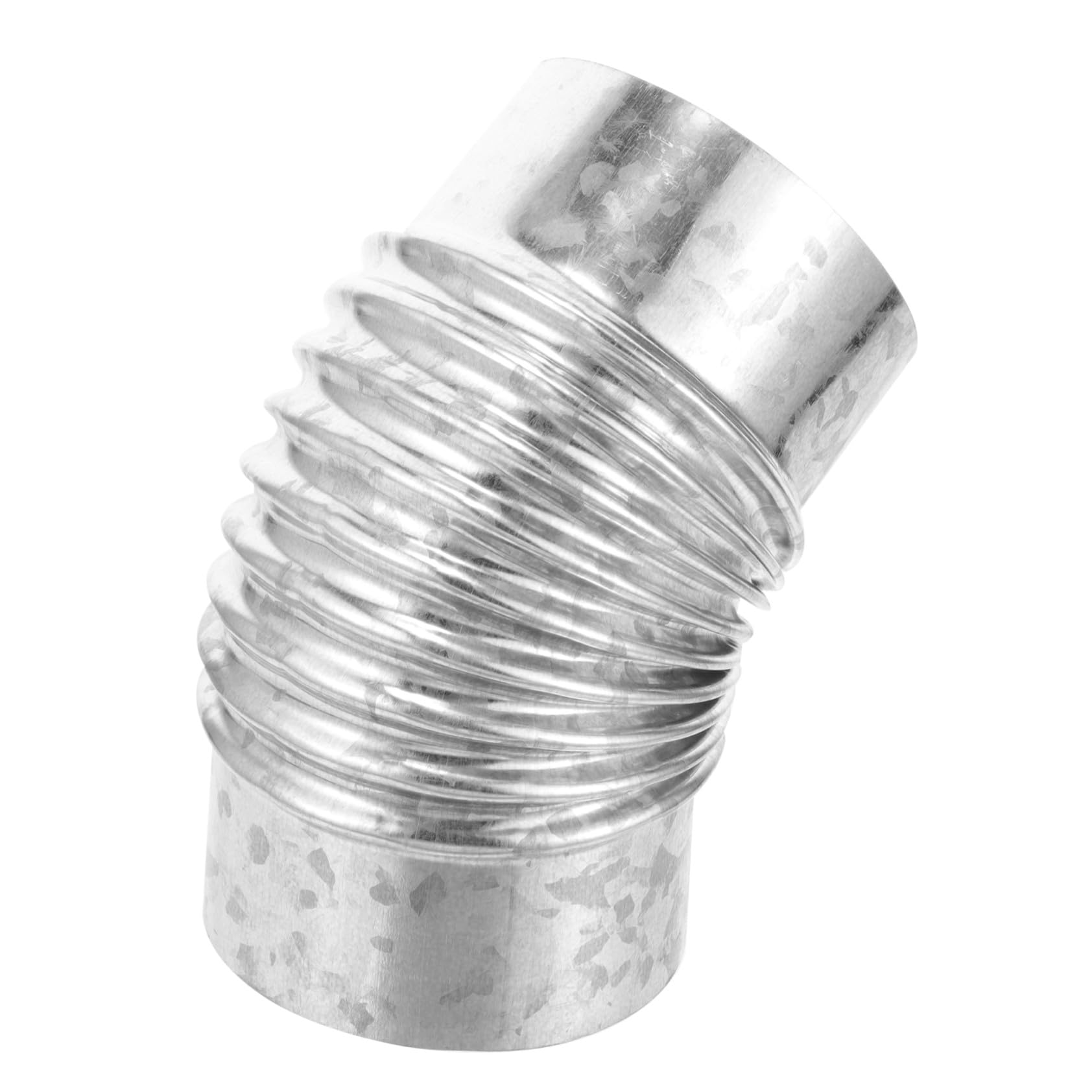 Conduit de cheminée coudé en acier inoxydable haute résistance