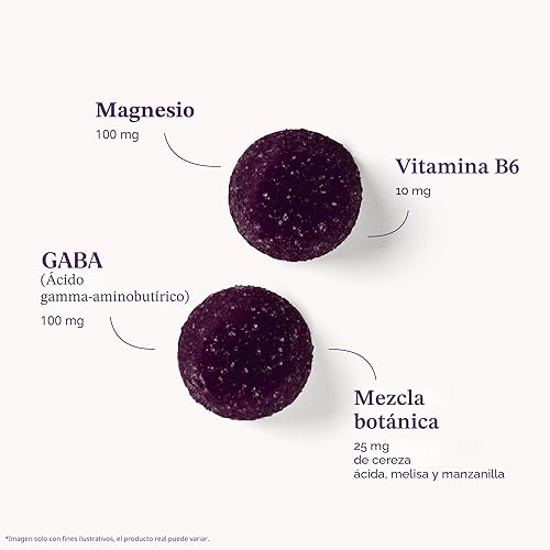 Miniatura 4 de Natrol Sleep & Restore - Gomitas de mezcla de glicinato de magnesio, magnesio para ayudar al sueño para adultos, sin melatonina, sabor a cereza