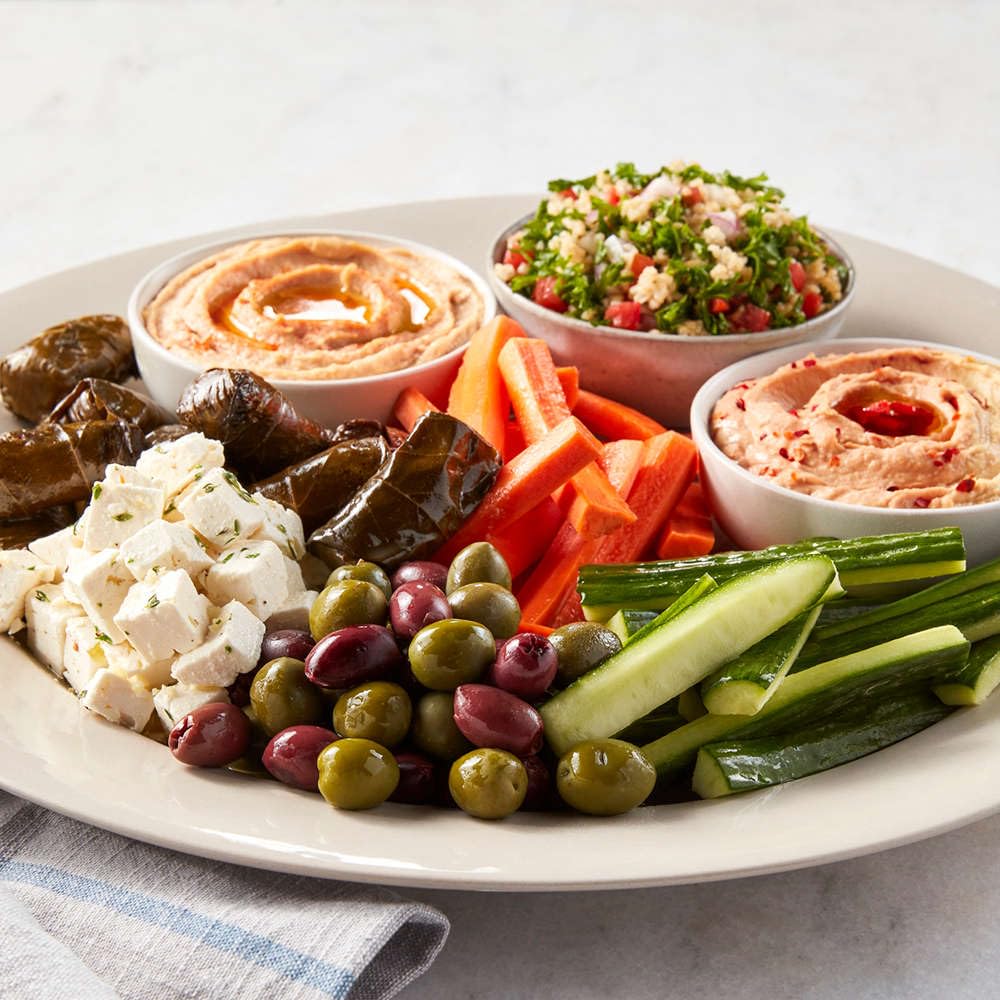 Amazon.com : Mediterranean Mezze Platter (VG) - Serves 16