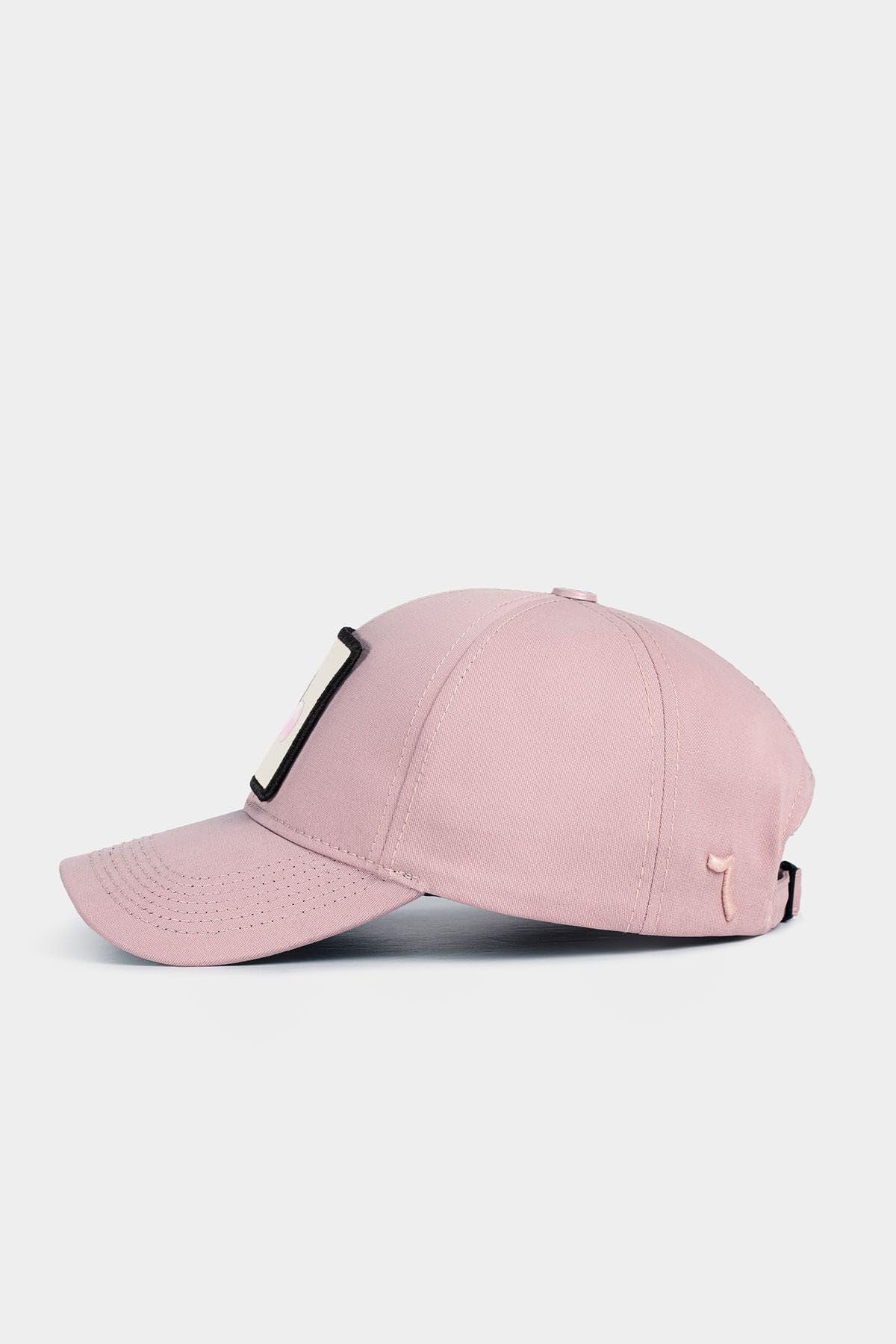 Gorra de Béisbol Premium Seis Paneles Salmón con Parche Good Luck