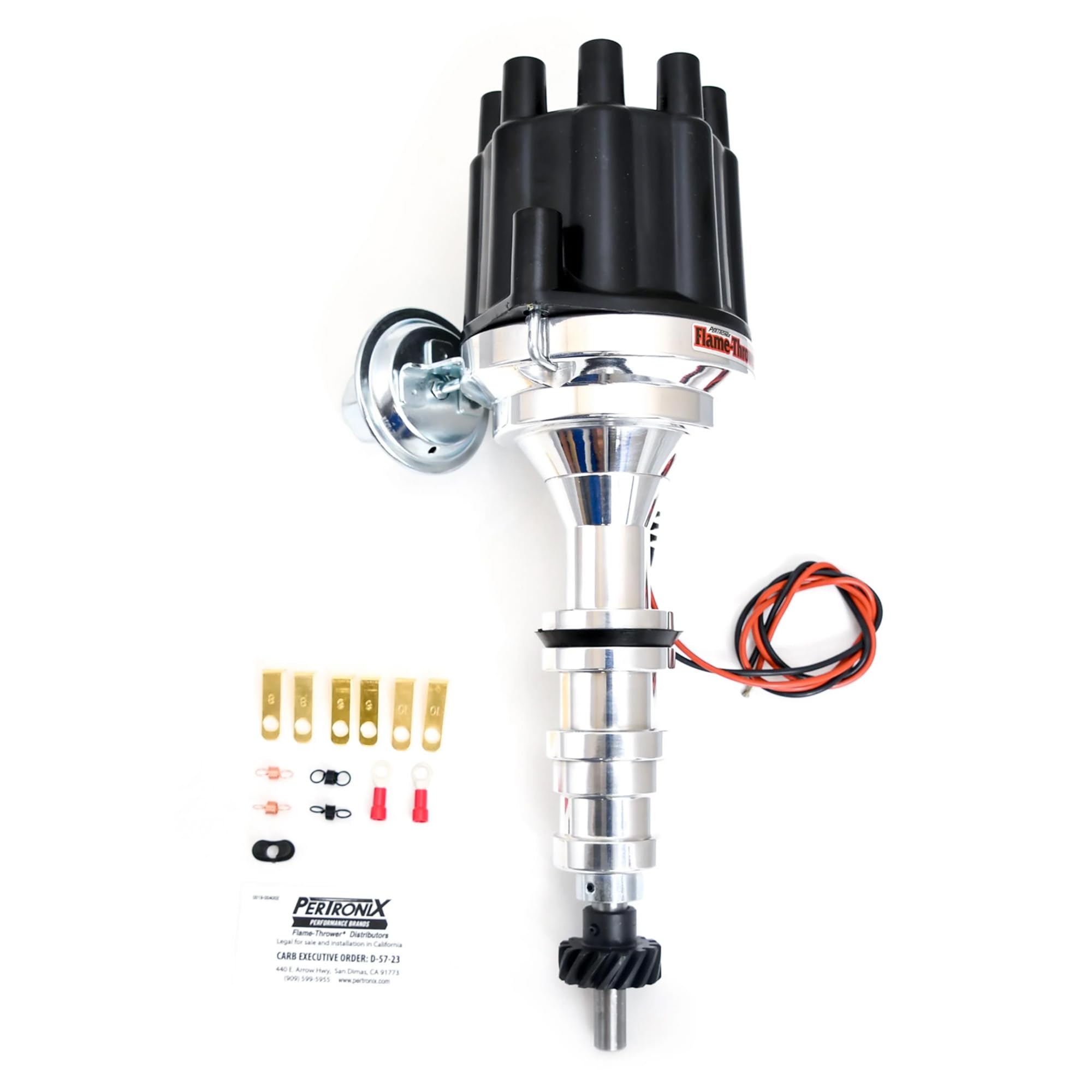 PerTronix Ignition Distributor - Flame-Thrower Billet Electronic - D7133700