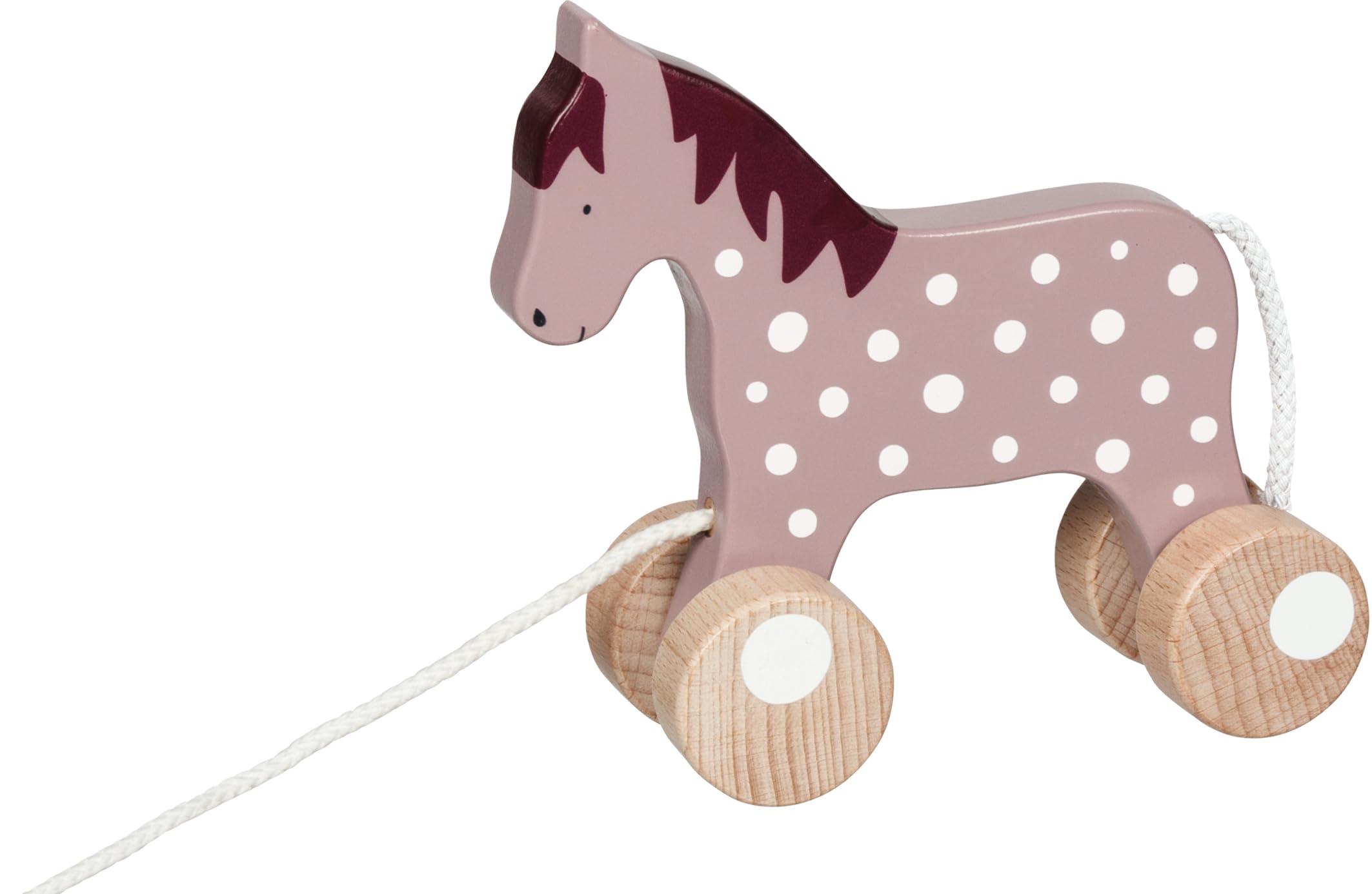 Goki - Animal Arrastre, Cavallo, Lifestyle Malva Bambolino, Multicolore (54865) - 4