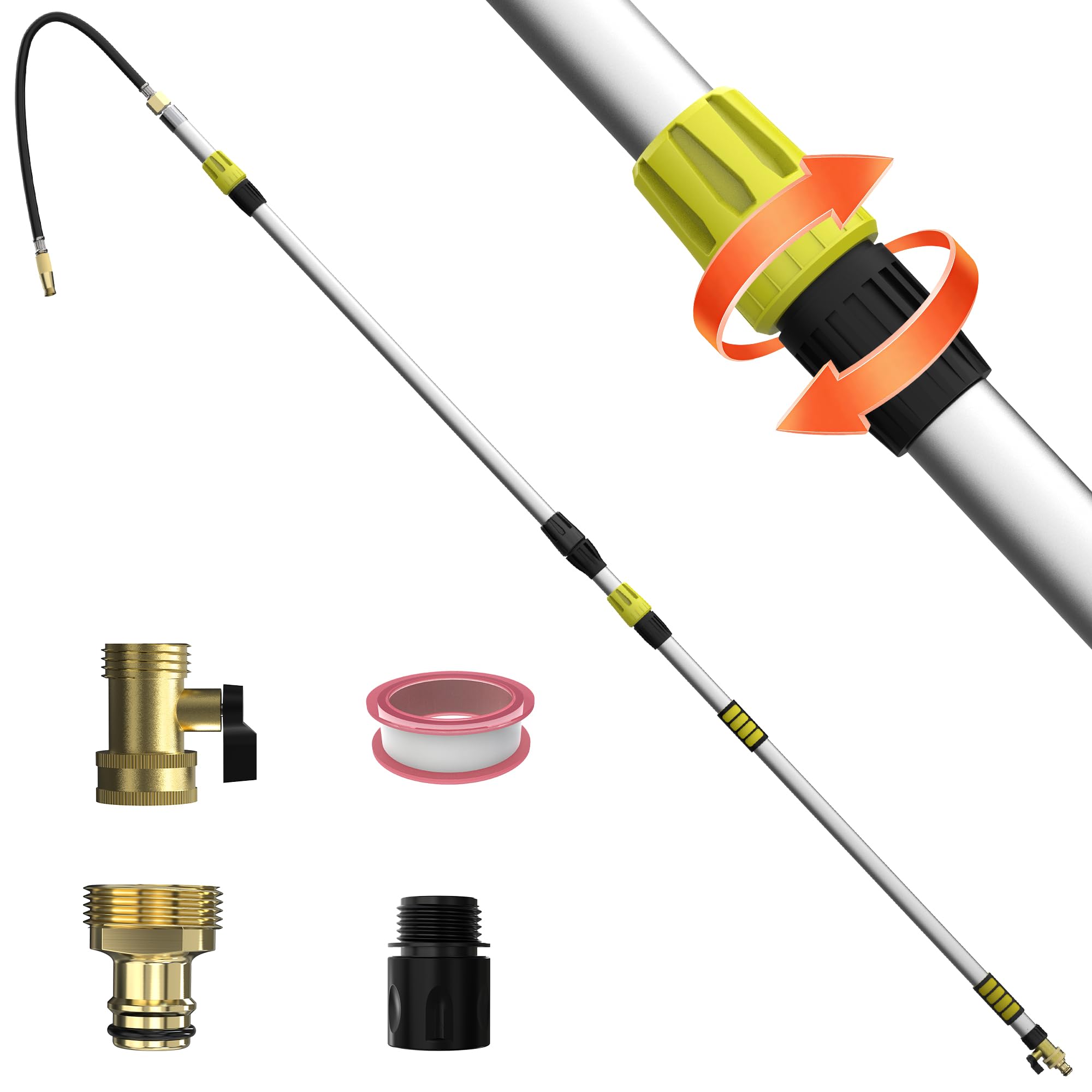 Photo 1 of TONYINGO Telescopic Gutter Cleaning Kit