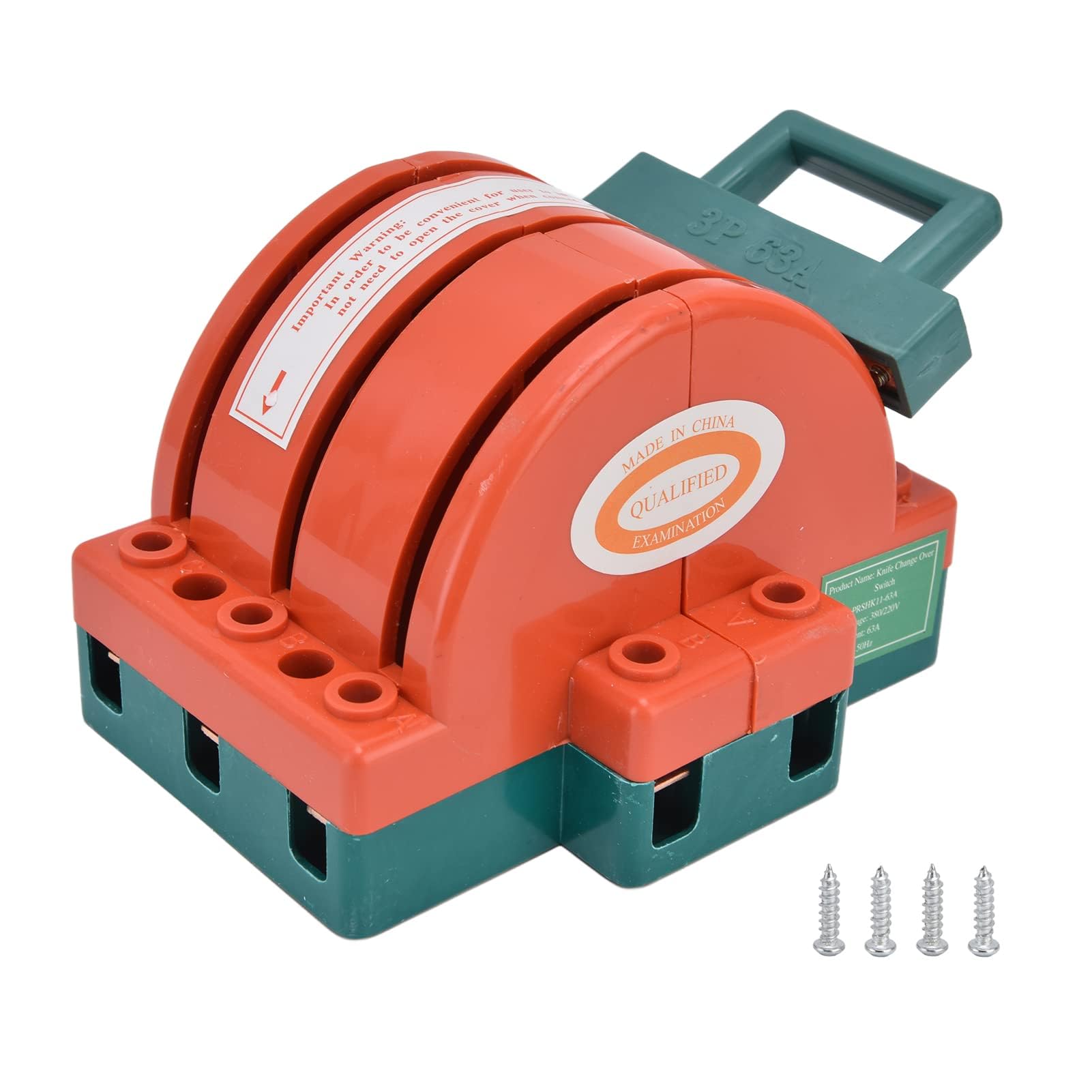 Interruptor Seccionador de Alimentación Dual, Interruptor de Cuchilla de Desconexión de 3 Seguridad de Cuchilla Bidireccional de Doble Tiro RPSHK11, Interruptores de