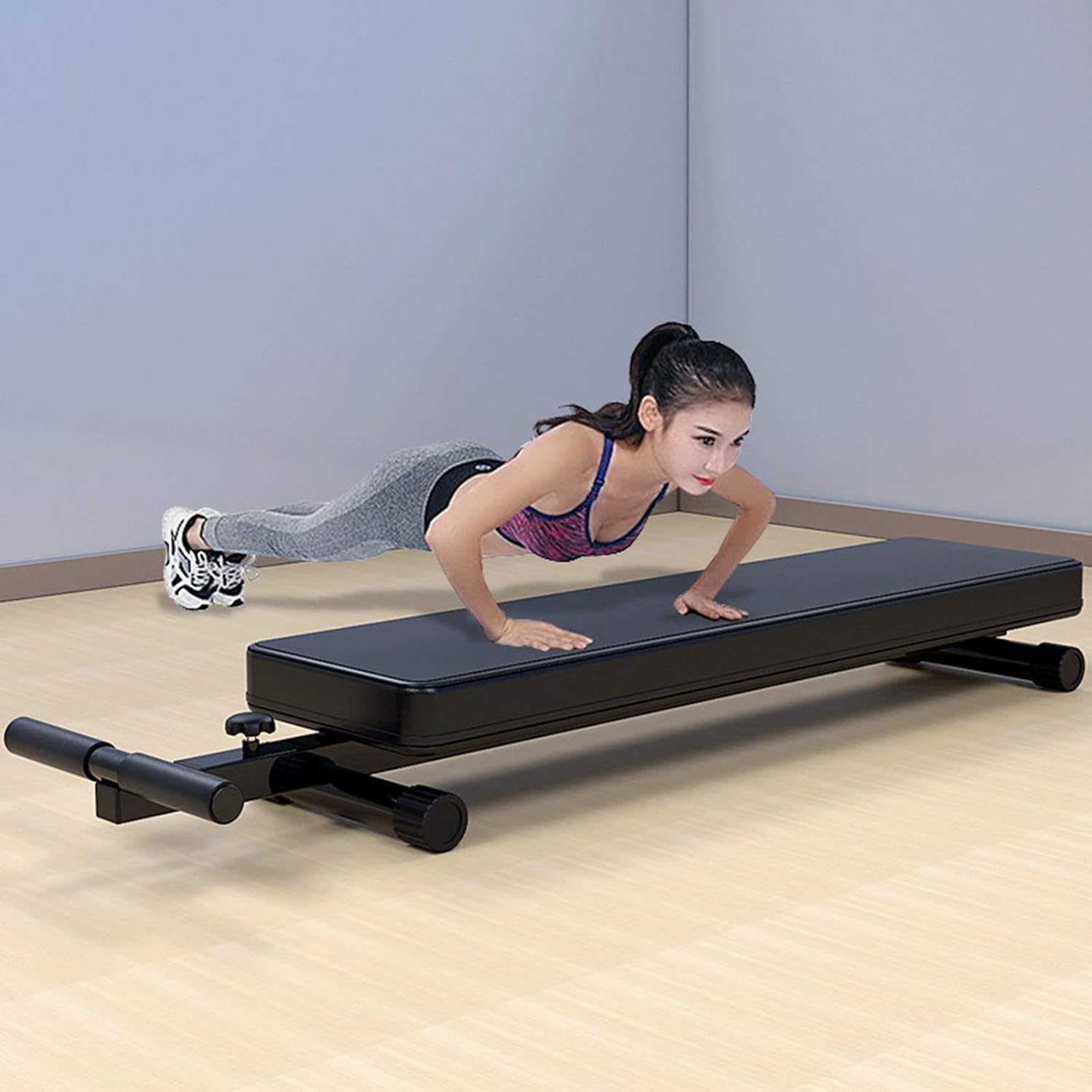 Weight Bench Workout Abdominal Hyper Back Home Strength Training Fitness Workout Station for Full Body Workout