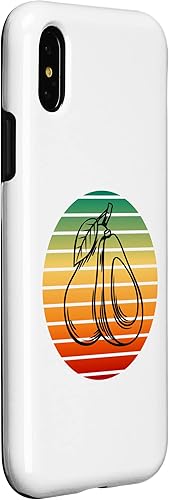 Vista 9 de iPhone 7 Plus/8 Plus Keto dieta baja en carbohidratos y dieta cetogénica - Funda de aguacate vintage