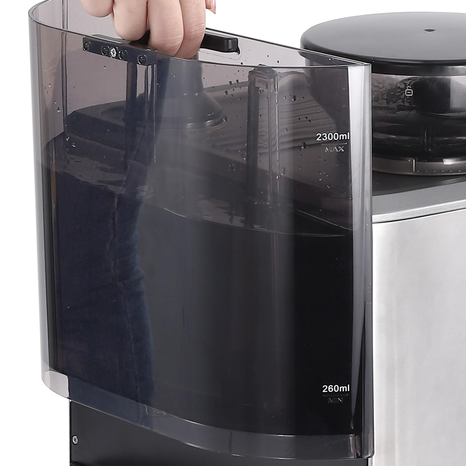 Zstar Espressomaschine mit Mahlwerk – 15 Bar, 1350W, PID & Manuellem Druck, integrierter Milchaufschäumer, 2,3L Tank, für echten Barista-Genuss zuhause