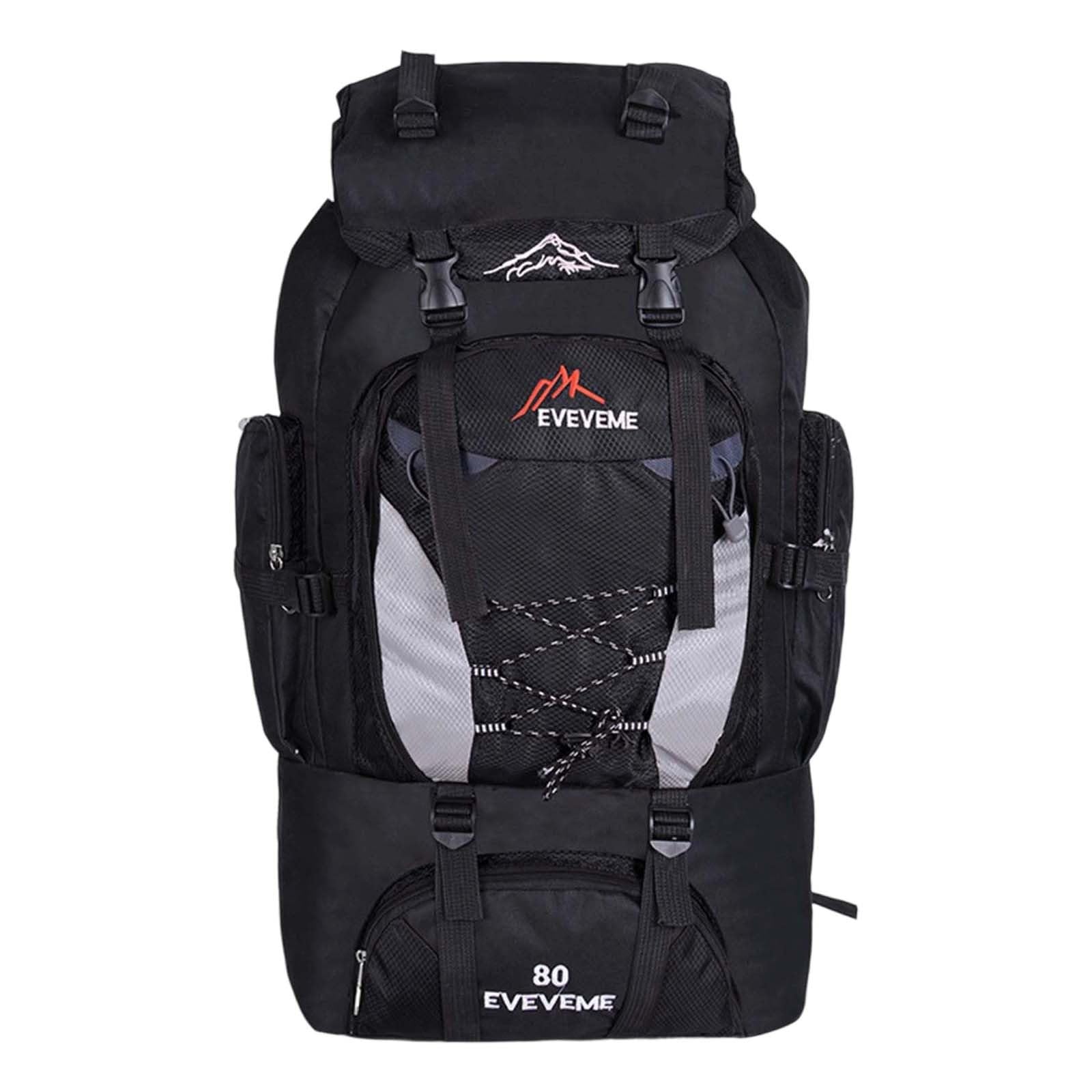Hiking Backpack 90L Rucksack for Men & Women Waterproof Travelling Large Trekking Bags Outdoor Daypack Hiking BackpackLightweight with Waist Strap Durable Camping Backpack for Outdoor Adventures