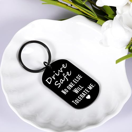Miniatura 7 de Llavero seguro para el novio regalo del día de San Valentín para el marido el día del padre el regalo más dulce para el marido papá nuevo conductor