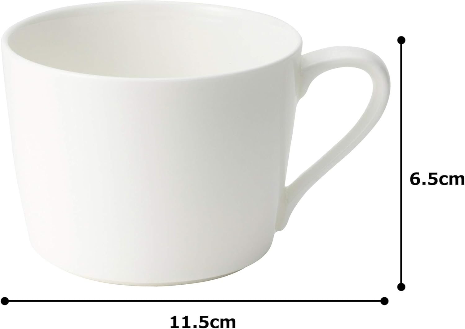 Narumi 50763-2710 Cup Saucer, Aria, White, 9.1 fl oz (270 cc), Coffee, Microwave Heating Safe