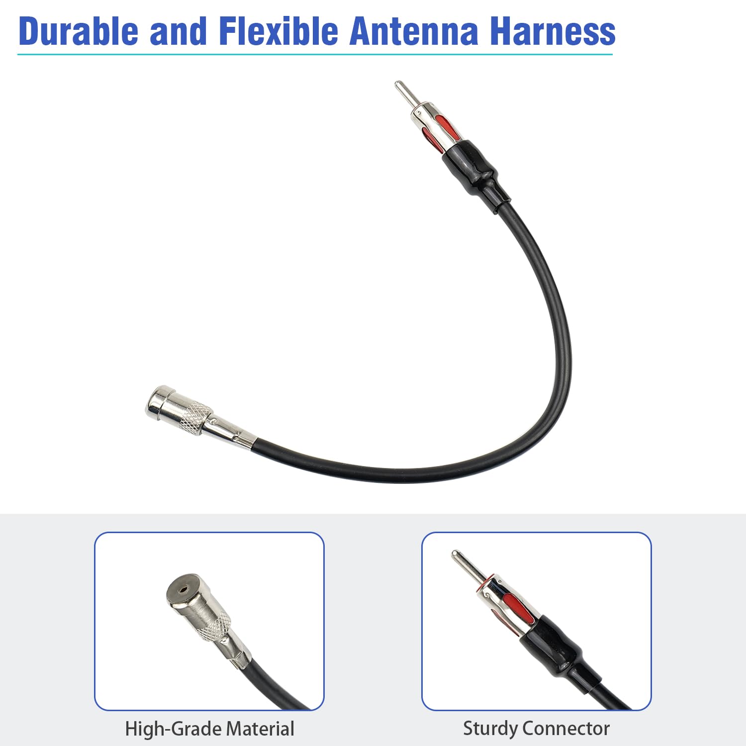 Adaptador De Enchufe De Cable Para Antena De Radio De Coche Para VOLKSWAGEN / New Ford