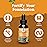 Natures Craft Liquid Vitamin D3 with K2 for Adults - Organic Drops 2000IU per Serving Vegan Bone Muscle Heart & Immune Support MCT Oil Enhanced Absorption