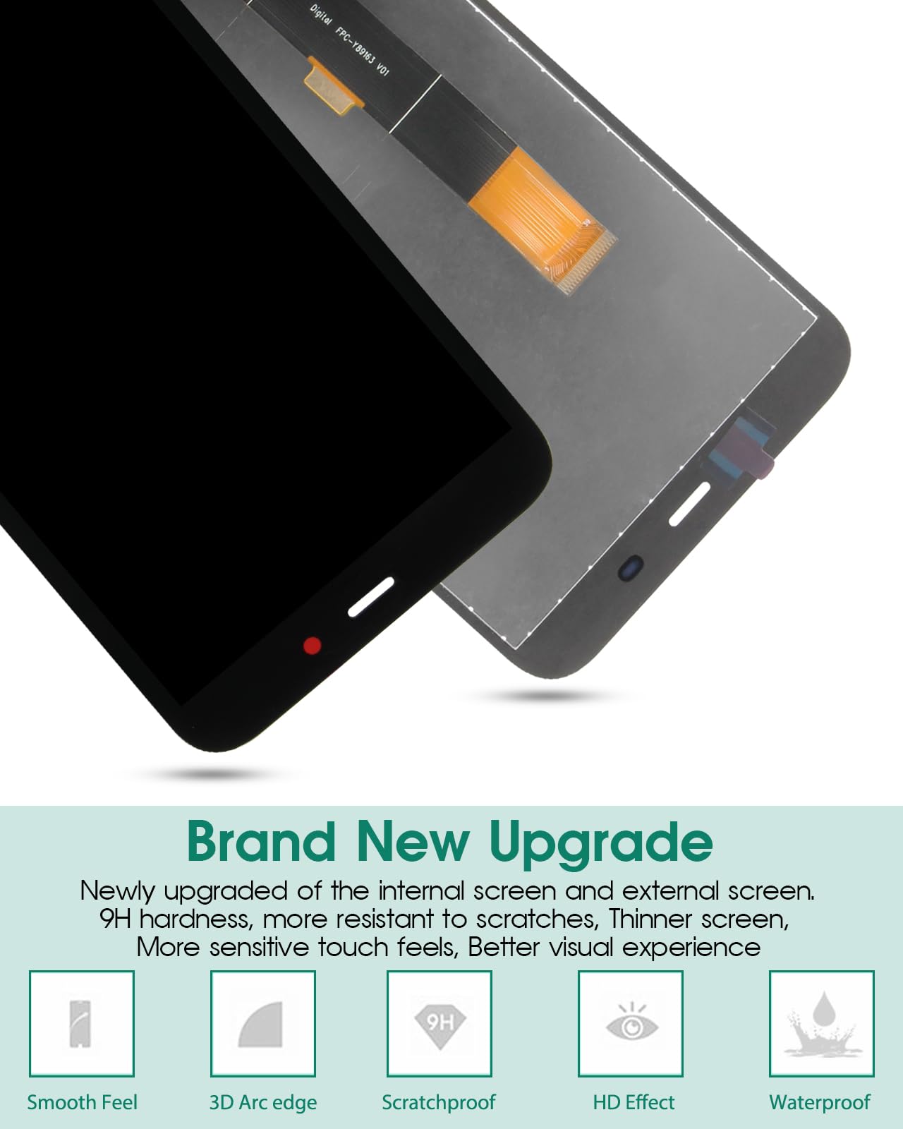 Dla Oukitel WP20 ekran LCD do Oukitel WP20 zamiennik ekranu WP20 wyświetlacz LCD WP20 dotykowy digitizer montaż naprawczy zestawy części (czarny bez ramki)