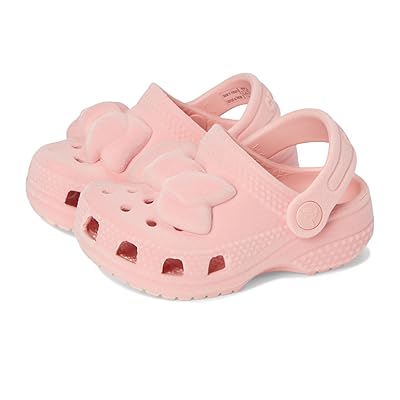 Crocs Kids Classic Littles Clogs (Infant) Kids Shoes Powder Pink Velvet