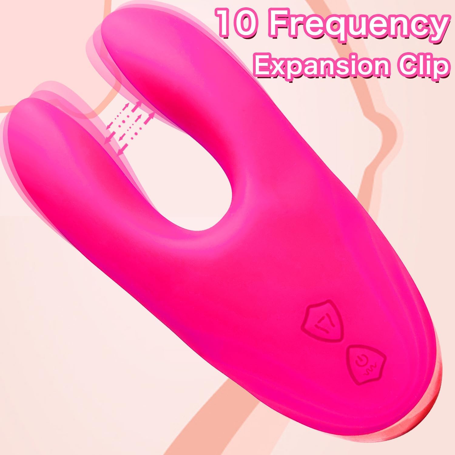 10 Vibration Modes of Adult Sex Toys, Chest Clip Vibration Massagers, Waterproof Vibrators, and Female Sexual Pleasure Tools, Suitable for Women or Couples (ROSEO)