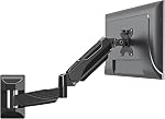 MOUNTUP Moniteur Moniteurs Monitor Wall Mount pour Max 32 Écran d'ordinateur de pouce, Bras de moniteur entièrement réglable, Support de supports muraux 4.4-19,8lbs VESA Coupe de la bride 75x75mm, 100x100mm
