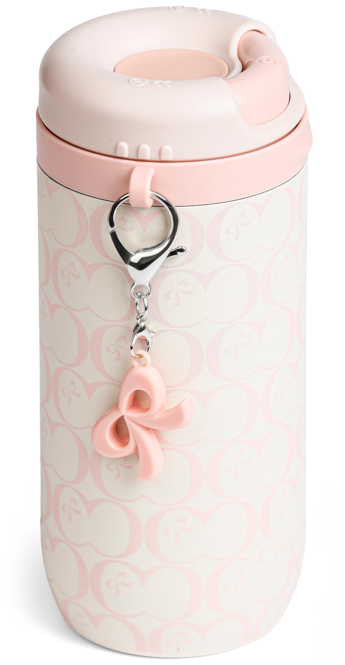 Coquella 15 oz Stainless Steel Coffee Tumbler with Twist-Open Lid, Insulated Travel Mug for Iced Coffee Cold Brew and Warm Beverages, Leakproof,